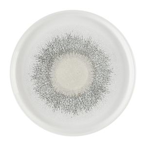 Churchill Studio Prints Fusion Agate Grey Chefs' Walled Plate 260mm (Pack of 6) - DX830 - 1