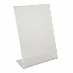 Beaumont Perspex Menu Holder Angled A4 - CZ423 - 1