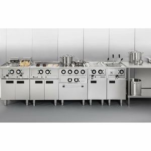 Buffalo 600 Series Ribbed Electric Griddle 400mm - CU474 - 3