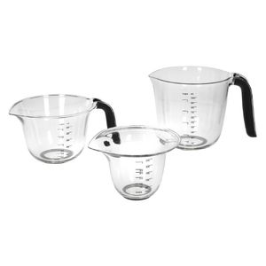 KitchenAid Measuring Jugs Black (Set 3) - DX313 - 1