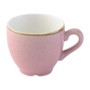 Churchill Stonecast Petal Pink Espresso Cup 100ml (Pack of 12) - DX031 - 1