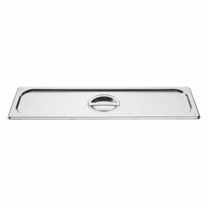 Vogue Stainless Steel Gastronorm 2/4 Lid - FU265 - 3