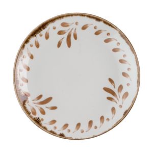 Dudson Harvest Mediterranean Terracotta Coupe Plates 165mm (Pack of 12) - HR505 - 1