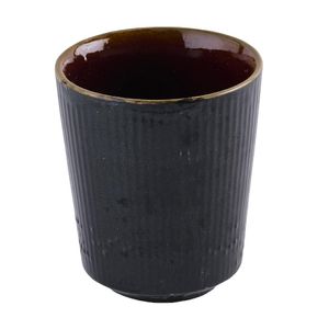 Churchill Tokyo Black Unhandled Cups 354ml (Pack of 12) - HR448 - 1