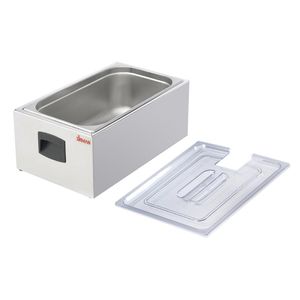 Sirman 1/1 GN Stainless Steel Tray with Lid 69062000 - FU917 - 1