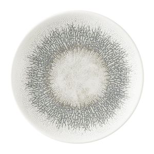 Churchill Studio Prints Fusion Grey Coupe Plates 165mm (Pack of 12) - HX133 - 1