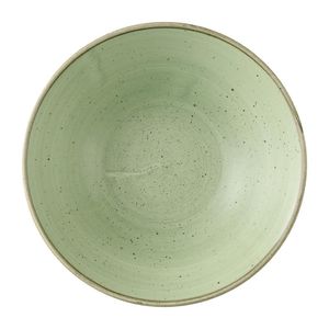 Churchill Stonecast Sage Green Deep Coupe Bowls 205mm (Pack of 6) - HX036 - 1