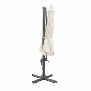 Bolero Venice Heavy Duty Parasol Cream 3.5m - FU507 - 3