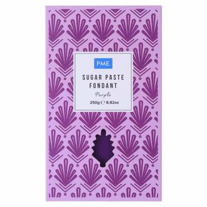 PME Sugar Paste Fondant Purple 250g - HU303 - 1