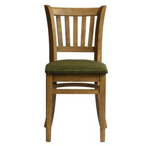 Manhattan Dining Chair in Weathered Oak with Shetland Forest Seat (Pack of 2) - HX819 - 1