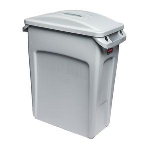 Rubbermaid Slim Jim Handle Lid Grey - HY032 - 1