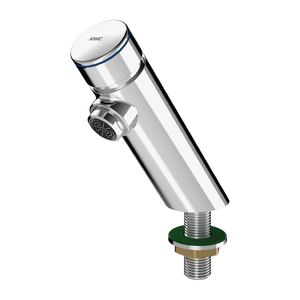 KWC DVS F3S Self-Closing Pre-Mixed Pillar Tap - HX590 - 1