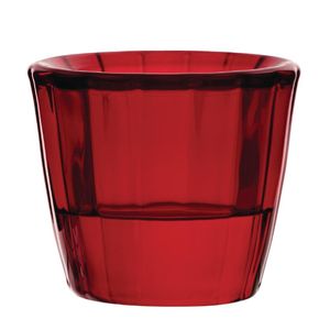 Utopia Ribbed Red Nightlight Holders (Pack of 12) - HX649 - 1
