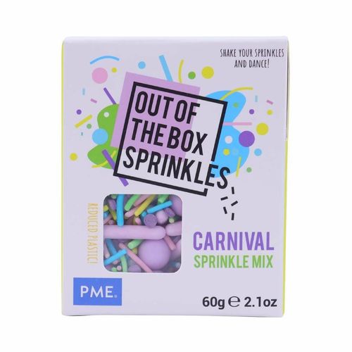 PME Out the Box Carnival Sprinkle Mix 60g - HU338 - 1