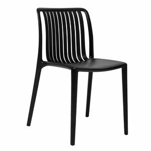 Bolero Verona Caf? Chairs Black (Pack of 2) - DX976 - 1
