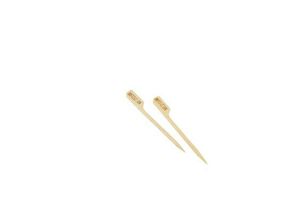 Bamboo Steak Markers 9cm/ 3.5" Medium (100pcs) - 1