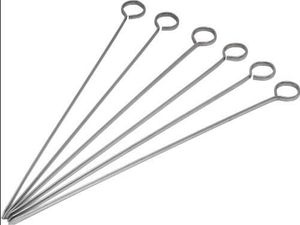 S/St Skewers 10" (Packs Of 6) - 1