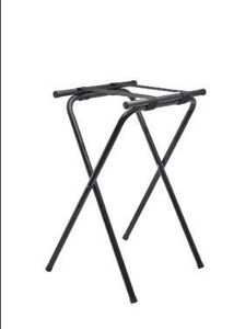 GenWare Black Metal Tray Stand - 1