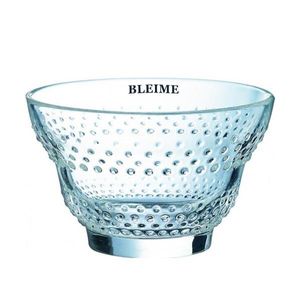 Custom Branded Maeva Dots Glass Dessert Bowl (350ml/12.25oz) - 1