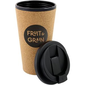 Custom Branded Cork Double Wall Travel Mug (450ml) - 3