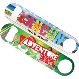 Custom Branded Full Colour Metal Bar Blade - 1