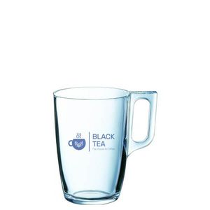 Custom Branded Voluto Glass Coffee Cup (320ml/11.25oz) - 1