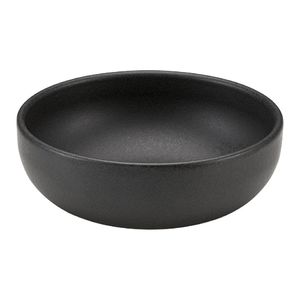 Bauscher Elements Black Bowls 120mm (6 Pack) - JA784 - 1