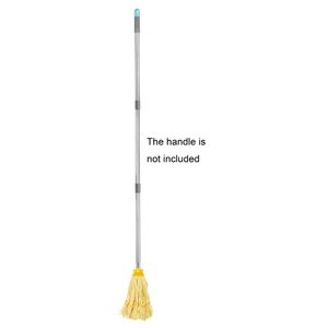 Jantex Deck Mop Head Yellow Stripe 200g - HX247 - 3