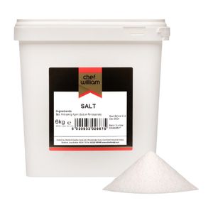 Chef William Table Salt 6kg - KA660 - 1