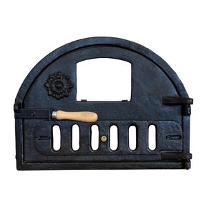 Fuego Cast Iron Door With Glass Window - AT635 - 1