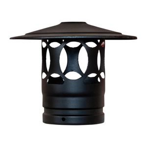 Fuego Black Chimney Cap - AT637 - 1