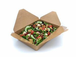 No.2 Leak Proof Kraft Deli Box (Case of 200) - 1
