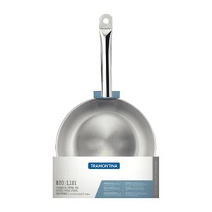 Tramontina Stainless Steel Triple Base Frying Pan 20cm - JC943 - 1