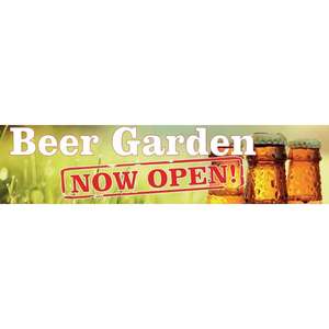 PVC Beer Garden Banner - Each - GL103 - 1
