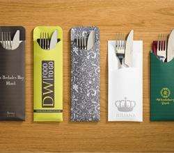 Cutlery Sleeves - Custom Printed - 1