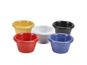 GenWare Melamine White Smooth Ramekin 43ml/ 1.5oz (Pack of 24) - S275-02 - 3