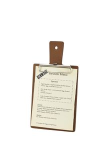 Wooden Menu Paddle Board A5 30.5 x 16 x 0.6cm - WMP5 - 3