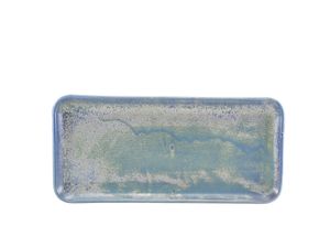 Terra Porcelain Seafoam Narrow Rectangular Platter 36 x 16.5cm (Pack of 3) - NR-PSF36 - 1