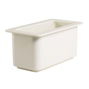 Cambro White 1/3 ColdFest Pan - 1