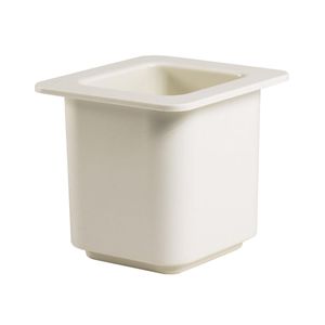 Cambro White 1/6 ColdFest Pan - 1