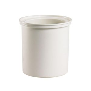 Cambro White Round Crock ColdFest Pan - 1