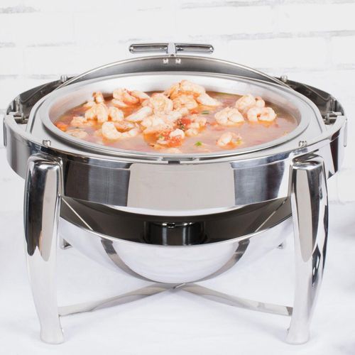 Vollrath 6.5L D-Lux Round Chafer - 4