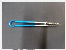 Genware Colour Coded S/St. Tong 23cm Blue - CCT23BL - 2