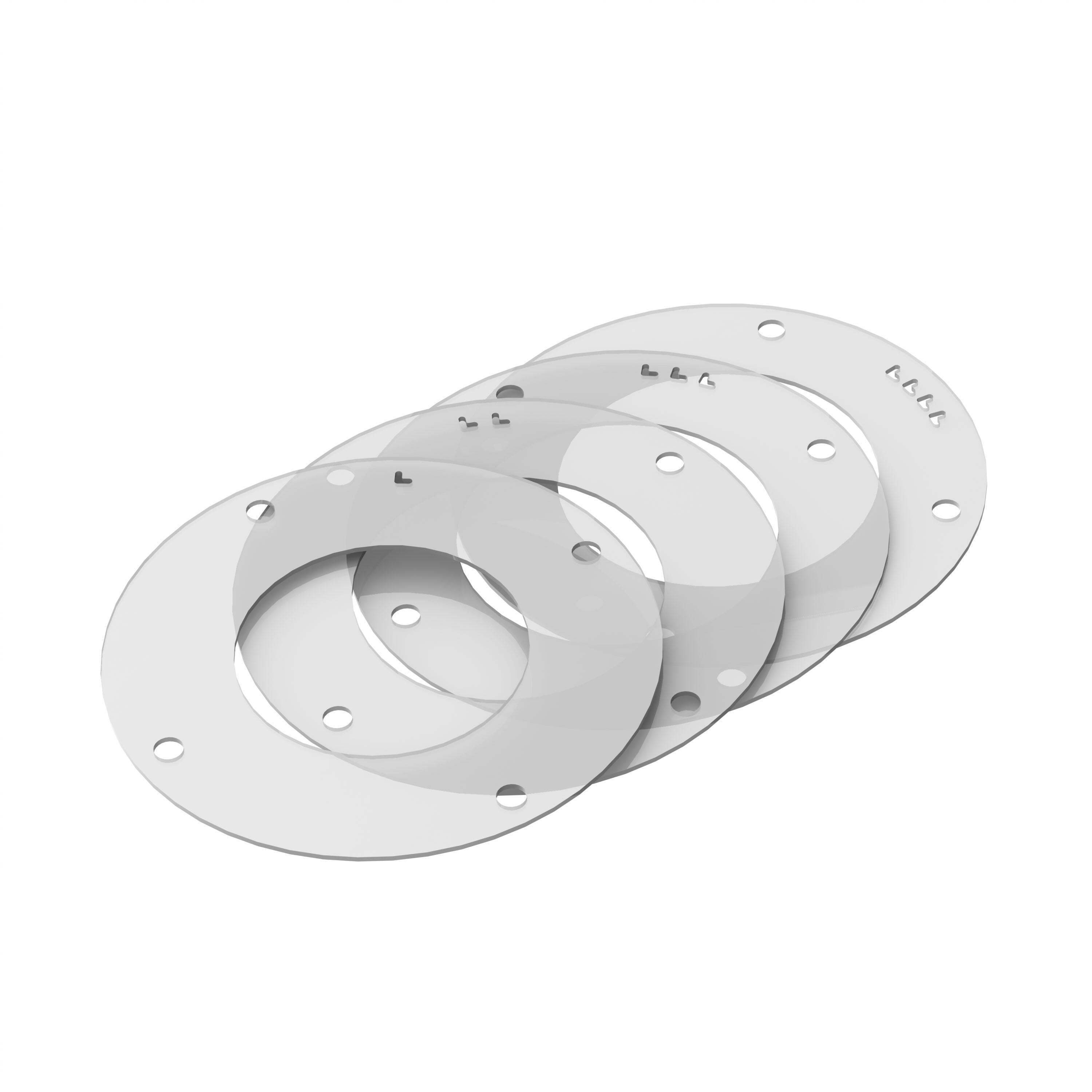 Bonzer Lid Dispenser Gaskets - Pk of 4 mixed - 10099-05 | Go for Green