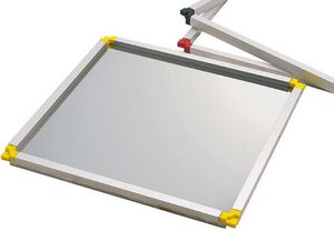 Matfer Extra Stackable Frame 350x350 Yellow Height 1cm - 11738-04 - 1