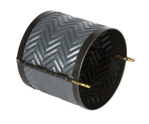 Exopan Exopan P Té En Croûte Mould Round Herringbone Height 9cm Diameter 10cm - 10991-01 - 1