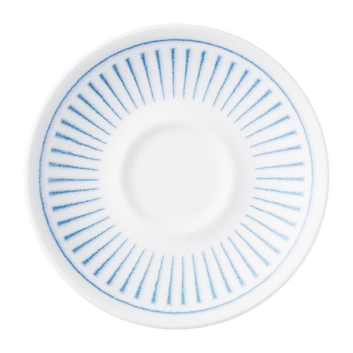 Churchill Era Cappuccino Saucers Blue 118mm (12 Pack) - JM092 - 1