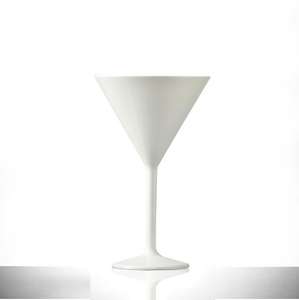 Elite Premium 7oz Martini White NS - Case 12 - 139-1WH NS - 1