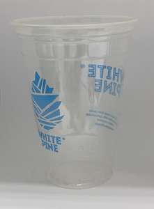 White Pine Branded Compostable Cold Cups - Case 1000 - WPINE-COLD - 1