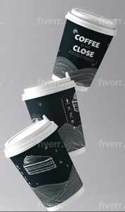 2,000 12oz DW Cups - Coffee at the Close Coffee cups - 1